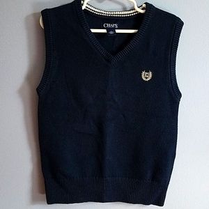 Chaps Boys Blue vest, size 5